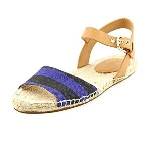 Coach Reena Bleeker Cabana Stripe espadrilles sandals . Size 9